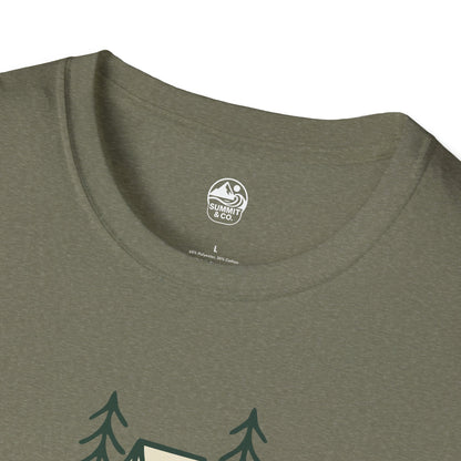Summit&Co. Softstyle Tee-Camp More Worry Less