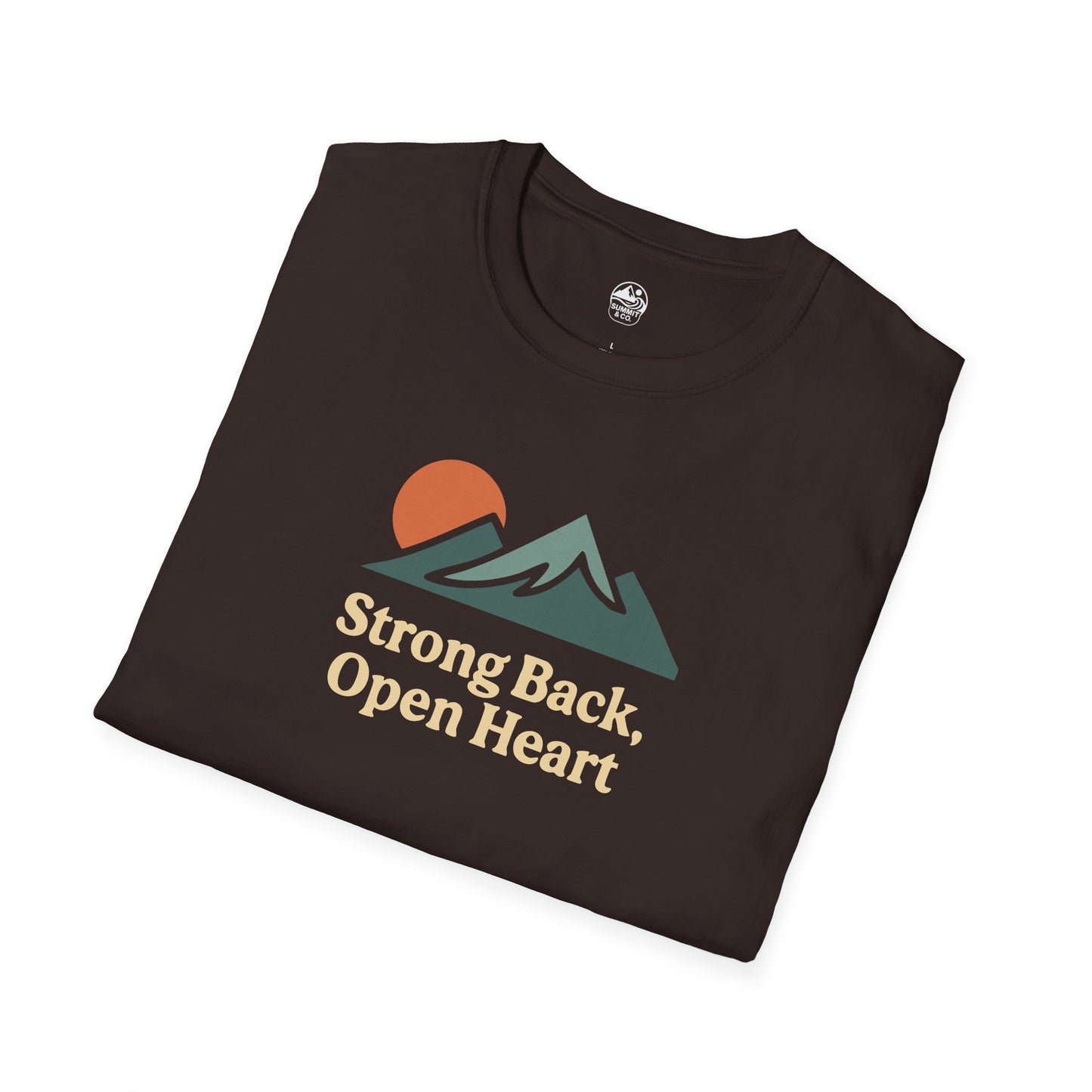 Summit&Co. Softsyle Tee-Strong Back Transparan