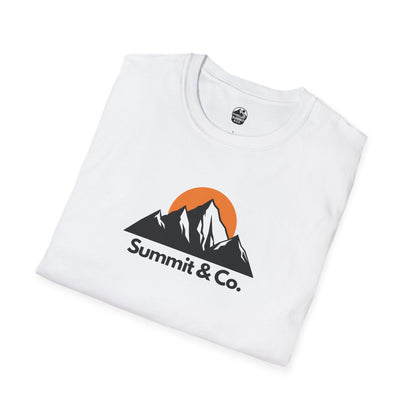 Summit&Co. Softstyle Tee-Mountain& Sun