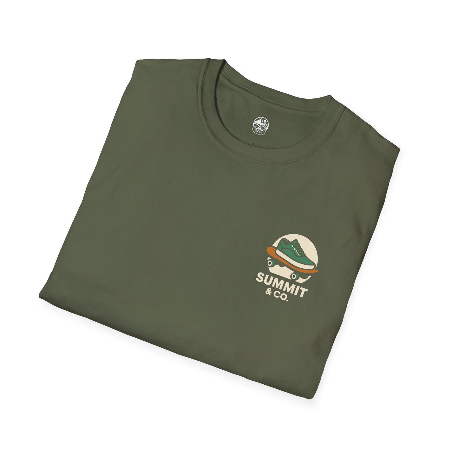 Men's Softsyle Tee-Skate Shoe Logo