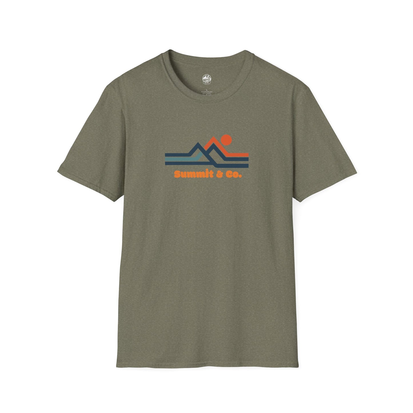 Summit&Co. Softsyle Tee-Abstract Lines