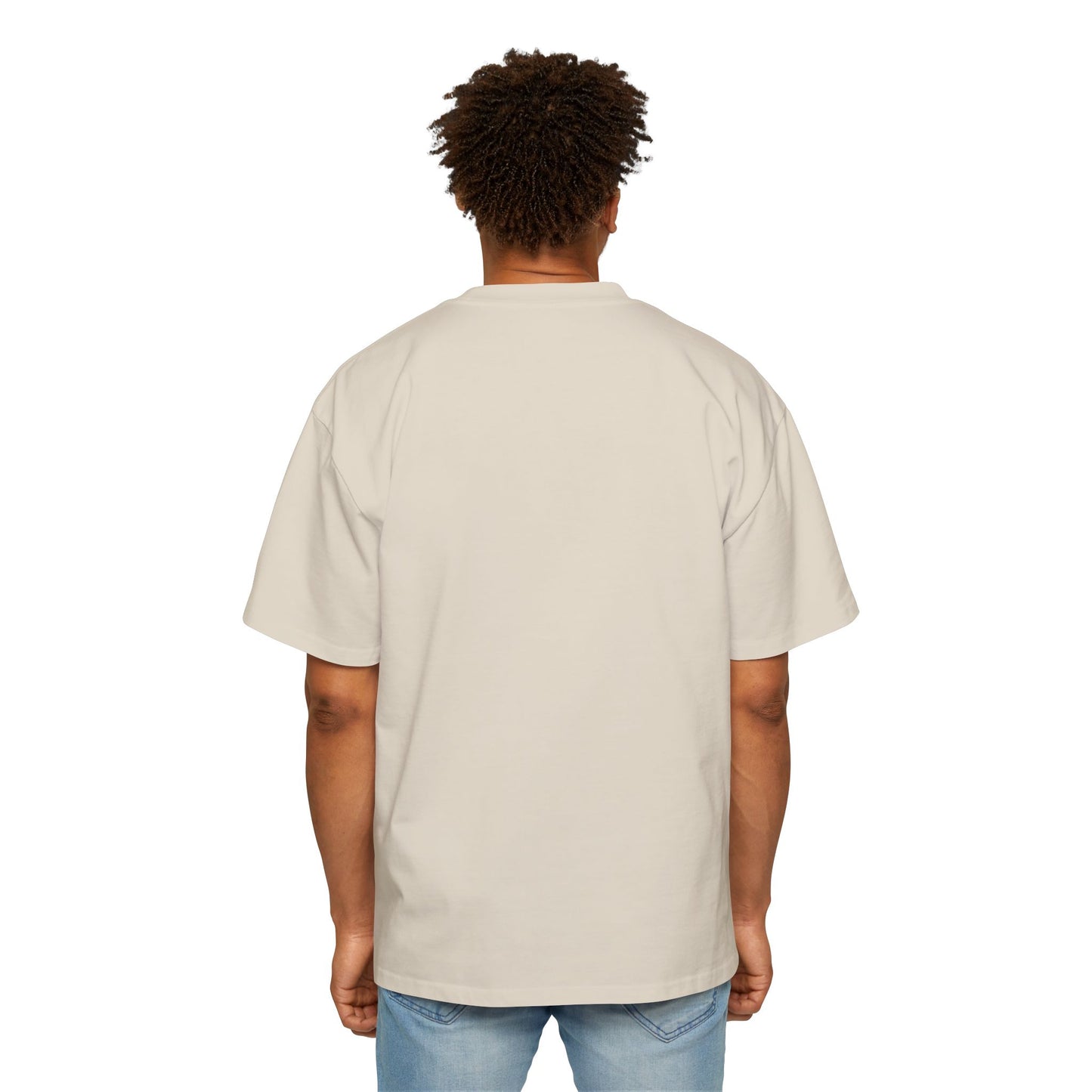 Men's Heavy Oversized Tee-Wavey