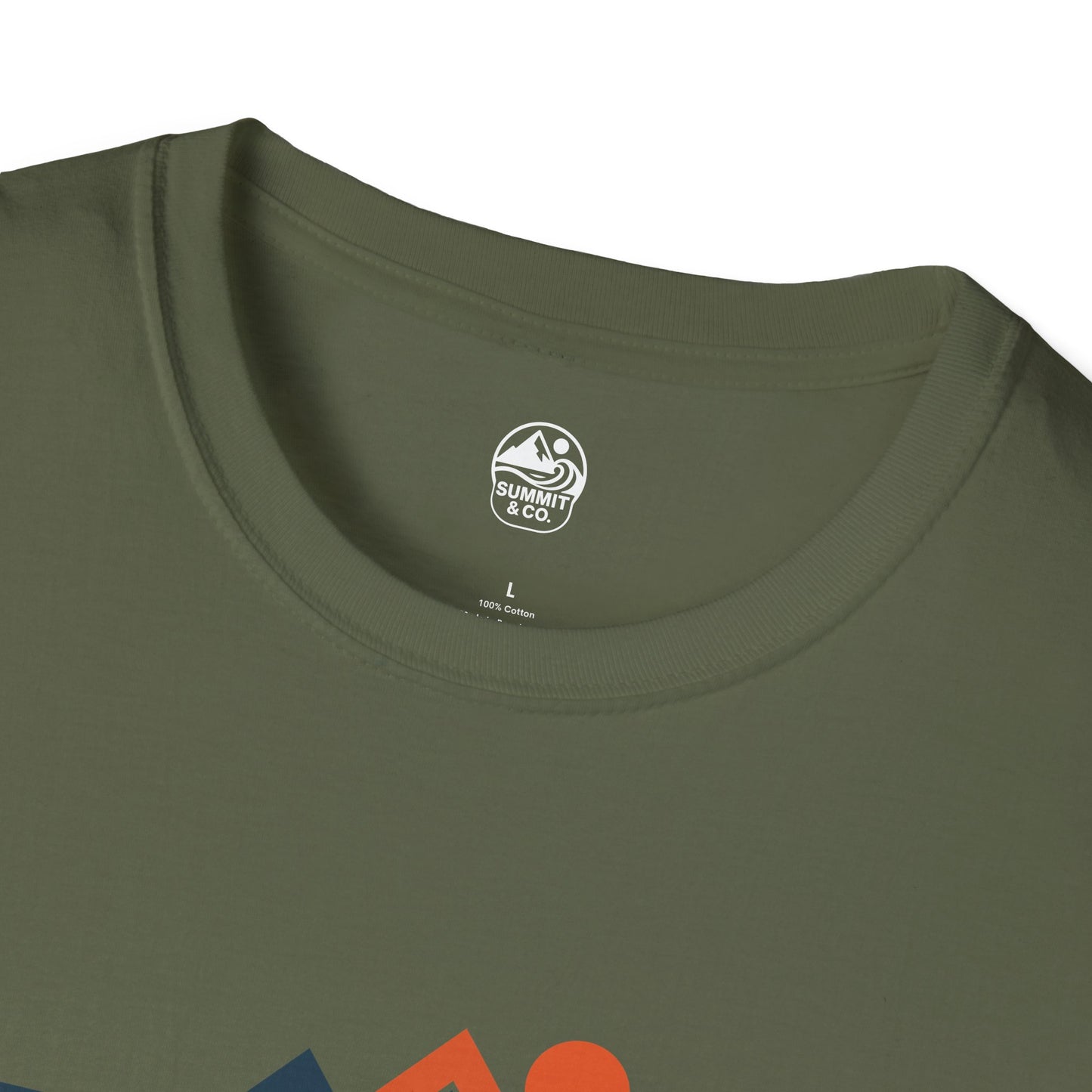 Summit&Co. Softsyle Tee-Abstract Lines