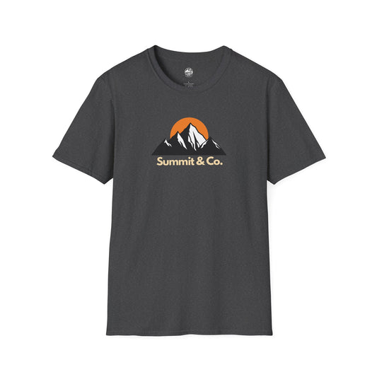 Summit&Co. Softstyle Tee-Mountain& Sun