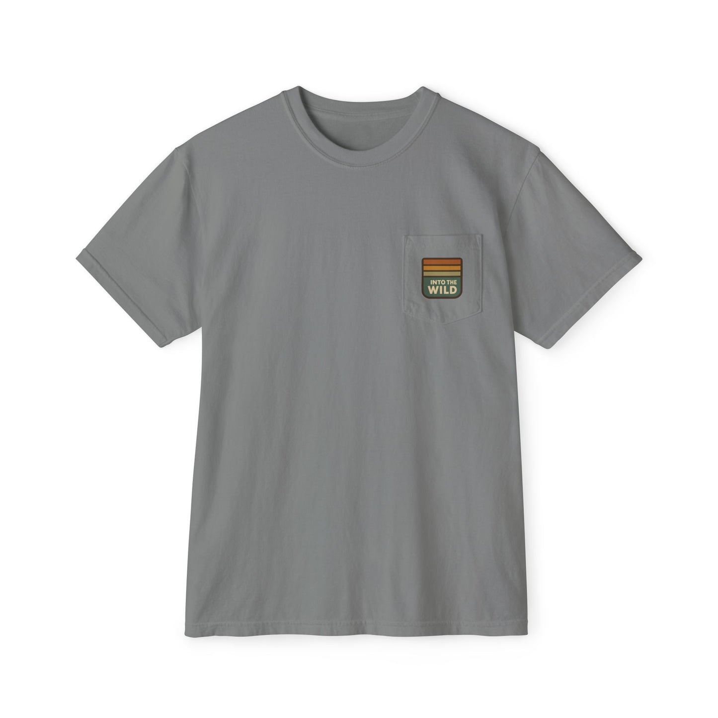 Summit&Co. Casual Pocket Tee-Into the Wild