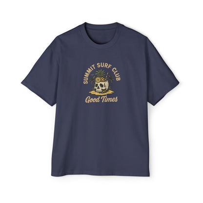 Men's Heavy Oversized Tee-Summit Surf Club