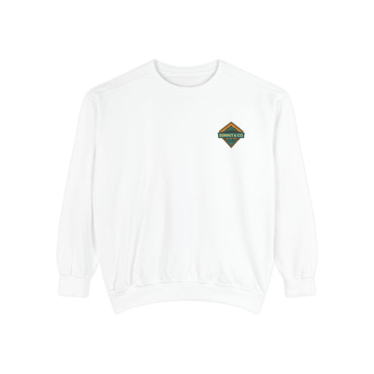 Women's Garment-Dyed Diamond Sweatshirt