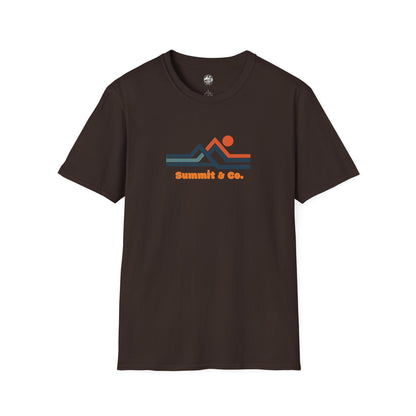 Summit&Co. Softsyle Tee-Abstract Lines
