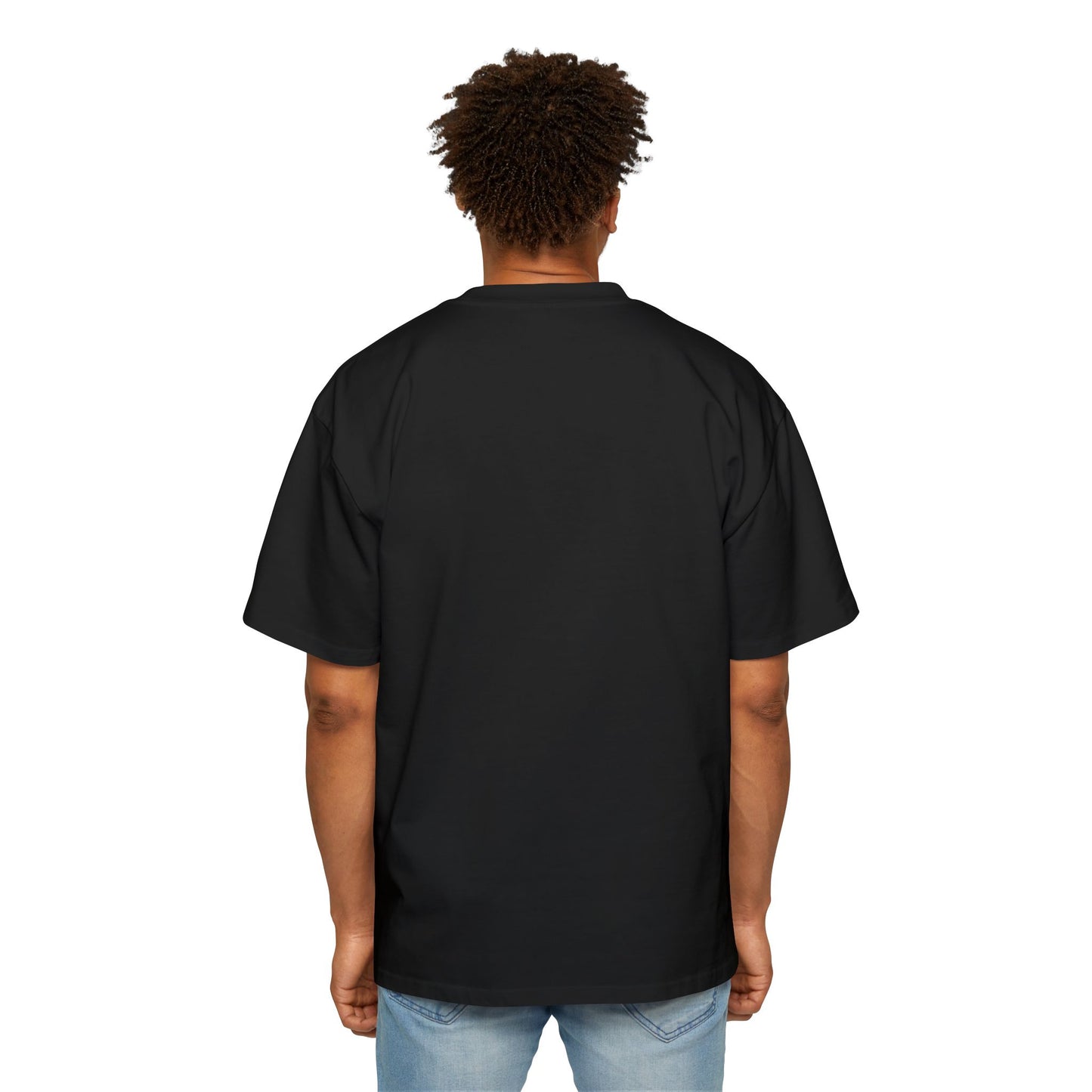 Men's Heavy Oversized Tee-Diamond Logo