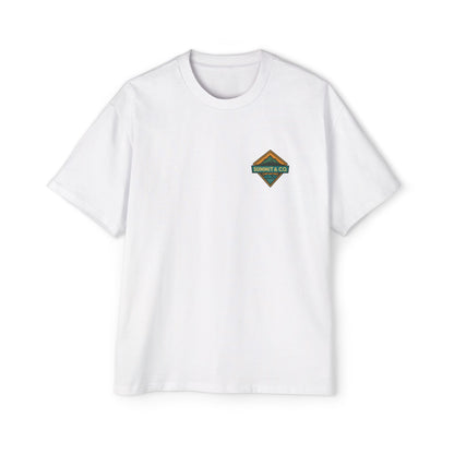 Men's Heavy Oversized Tee-Diamond Logo