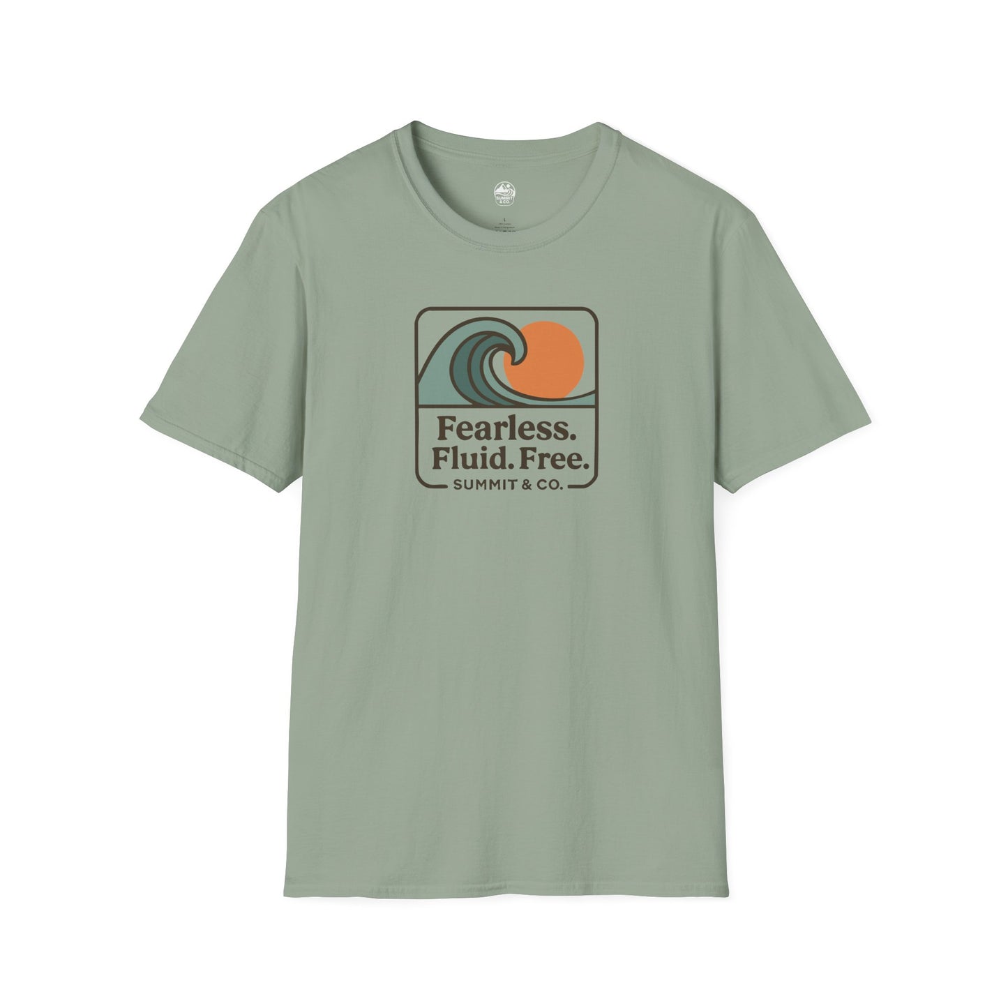 Summit&Co. Softstyle Tee-Fluid&Free