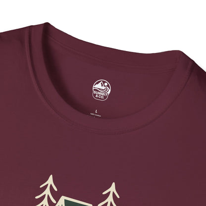 Summit&Co. Softstyle Tee-Camp More Worry Less