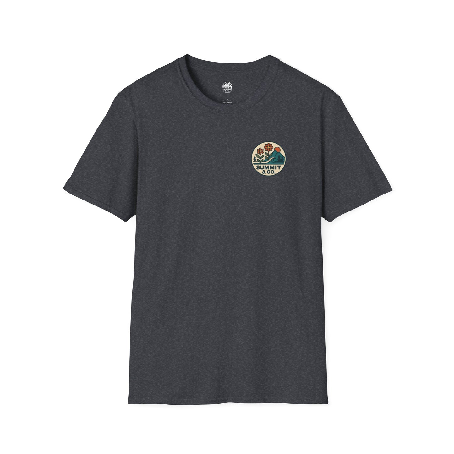 Summit&Co. Softstyle Tee-Circle Logo