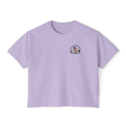 Summit&Co. Women's Boxy Tee-Skate with Confidence