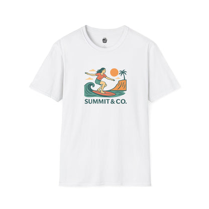Summit&Co. Softstyle Tee-Surfer Woman