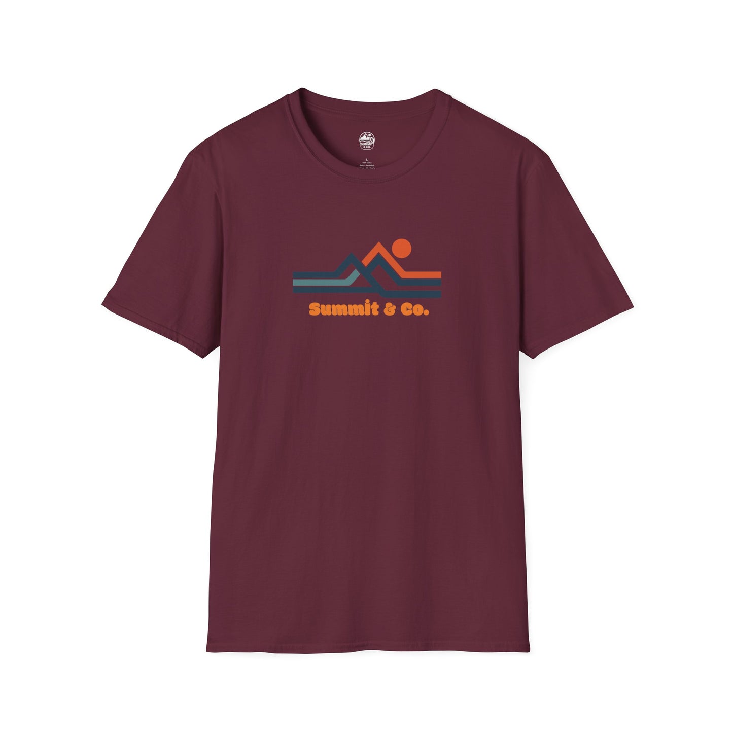 Summit&Co. Softsyle Tee-Abstract Lines