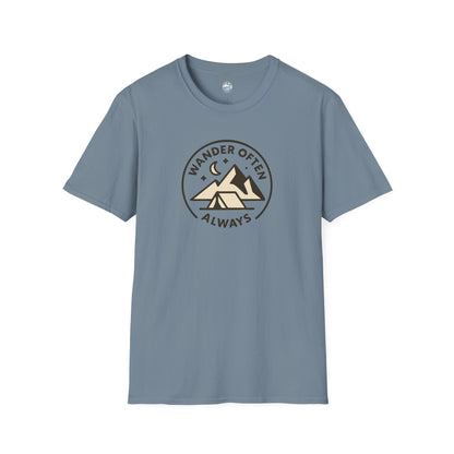 Summit&Co.  Softstyle Tee-Wander Often Always