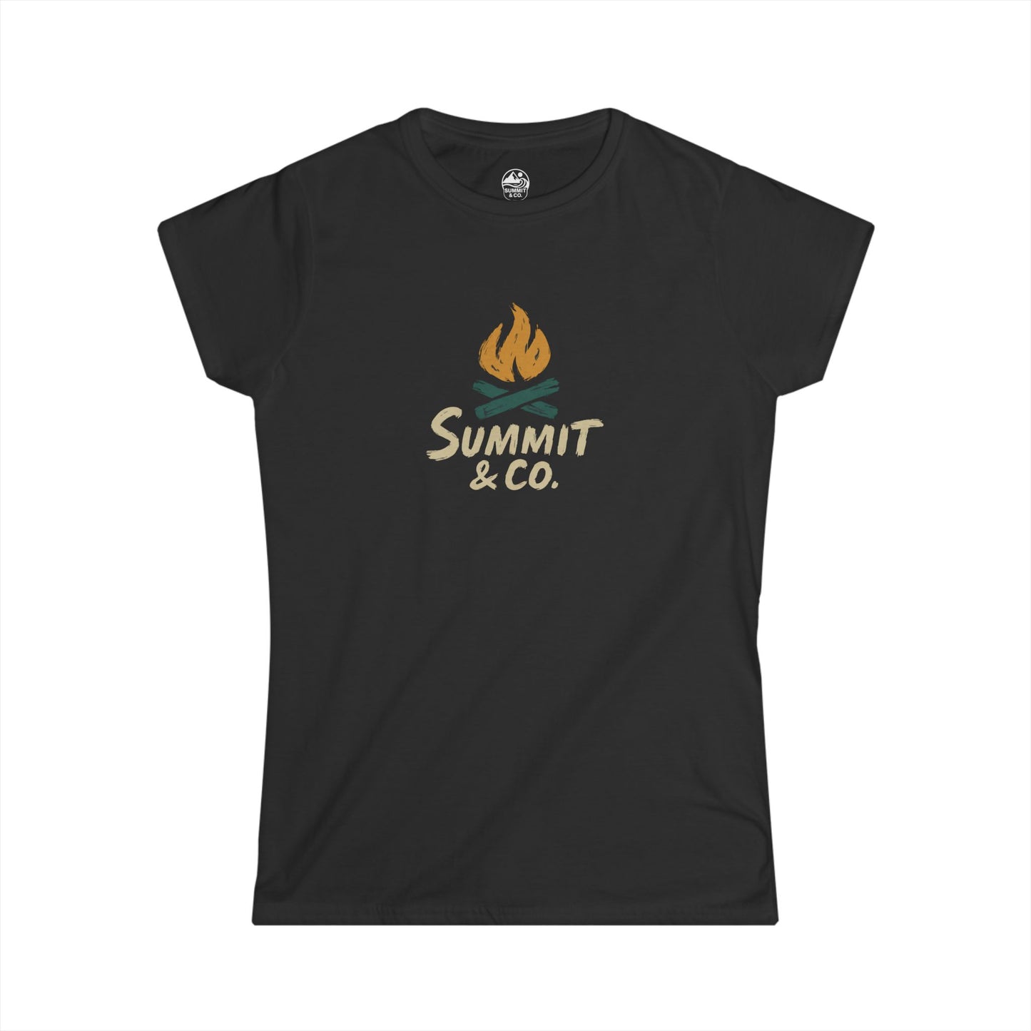 Summit&Co. Women's Slim Brush Fire Tee