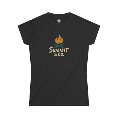 Summit&Co. Women's Slim Brush Fire Tee
