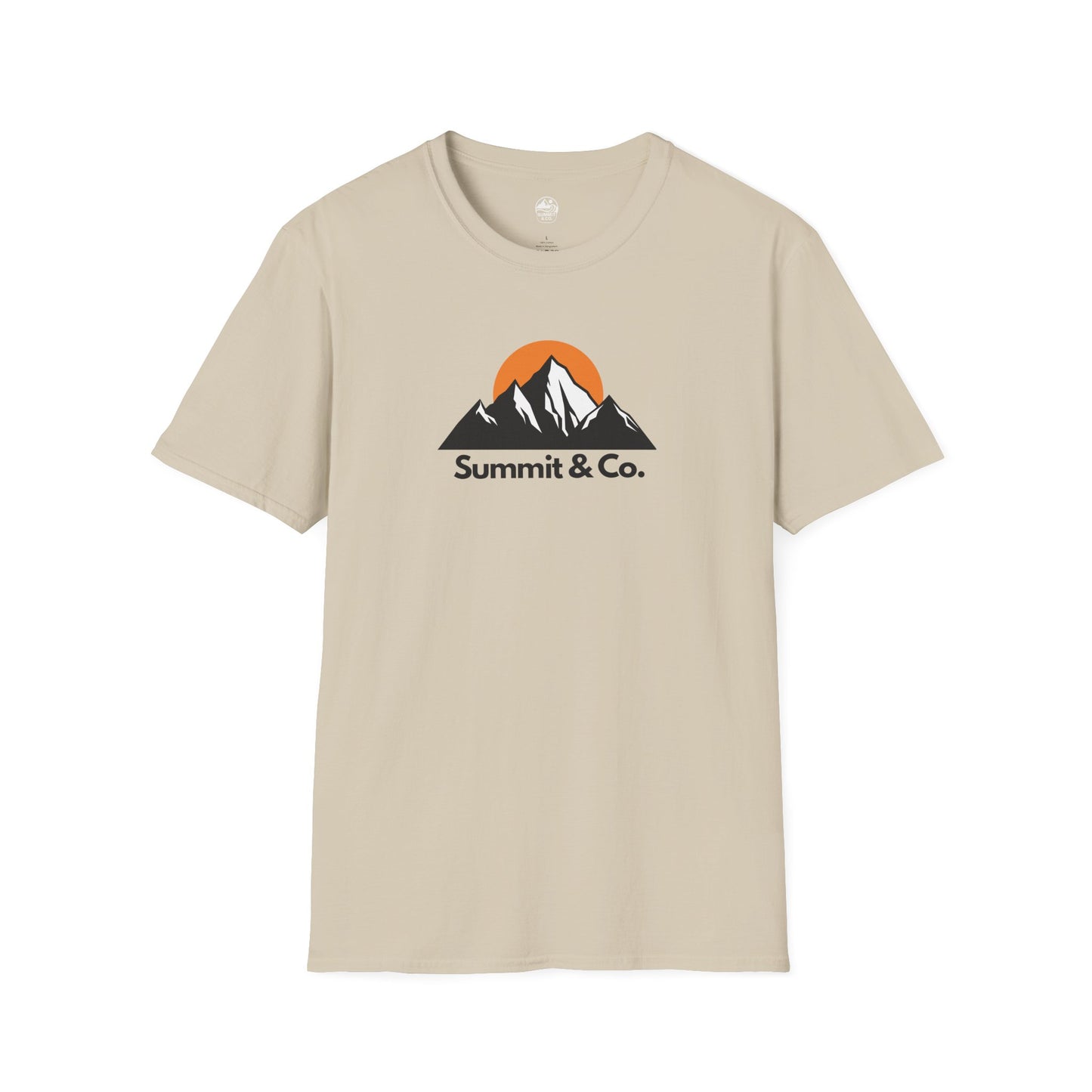 Summit&Co. Softstyle Tee-Mountain& Sun