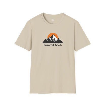 Summit&Co. Softstyle Tee-Mountain& Sun