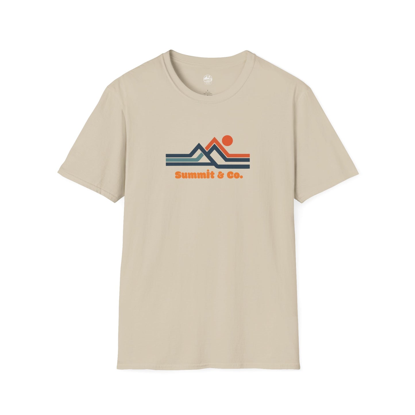 Summit&Co. Softsyle Tee-Abstract Lines
