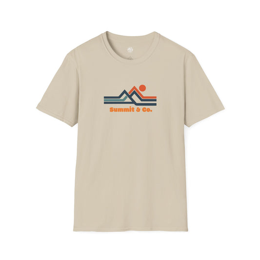 Summit&Co. Softsyle Tee-Abstract Lines