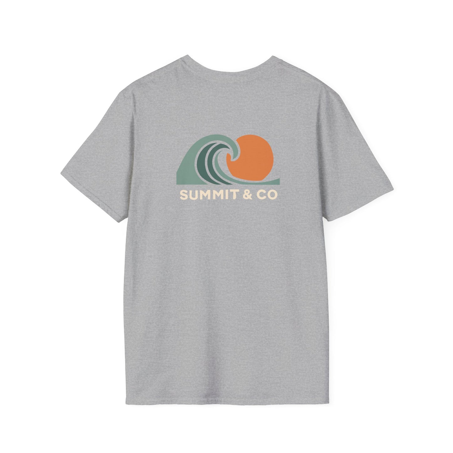 Summit&Co. Softstyle Tee-Fluid&Free (w/Back Design)