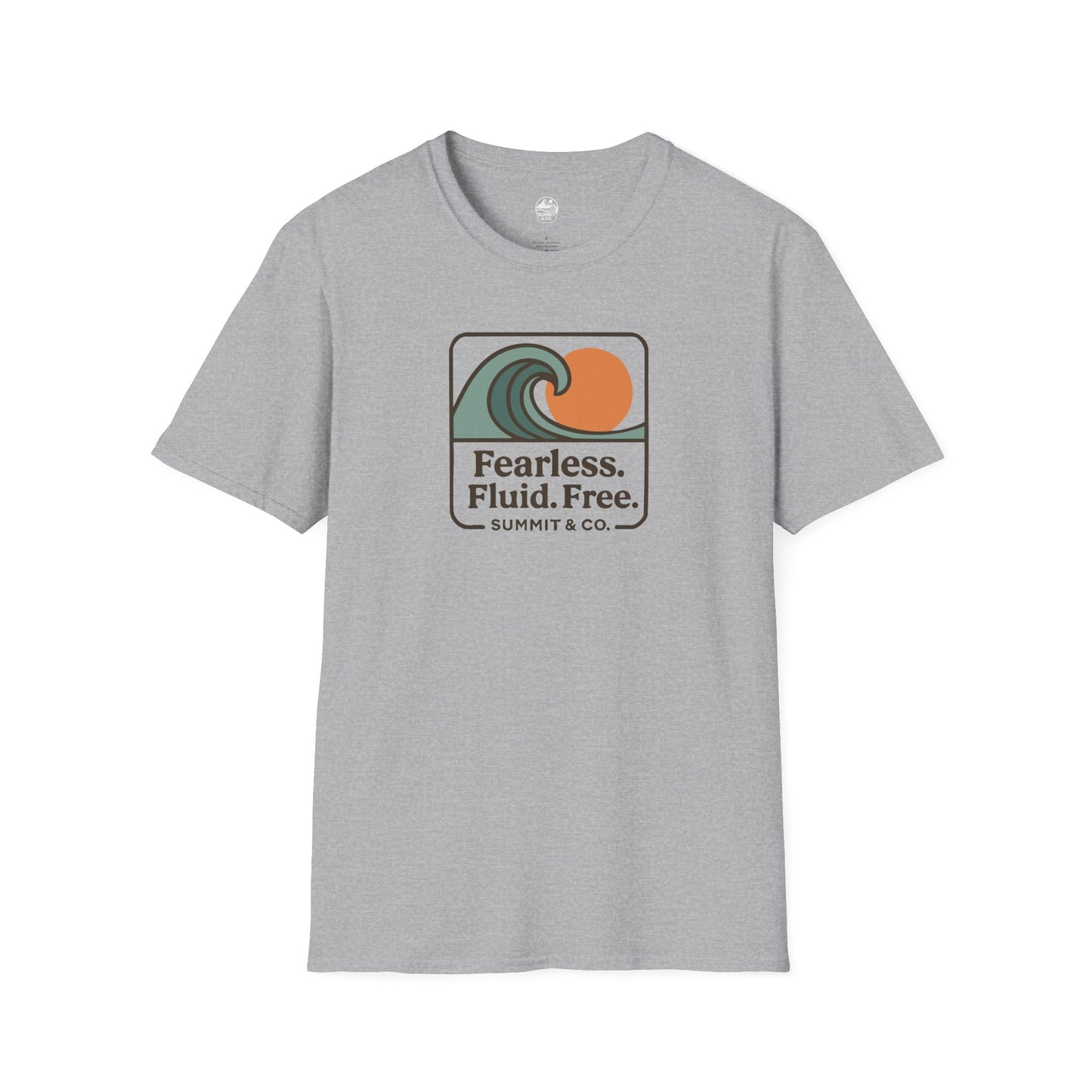 Summit&Co. Softstyle Tee-Fluid&Free