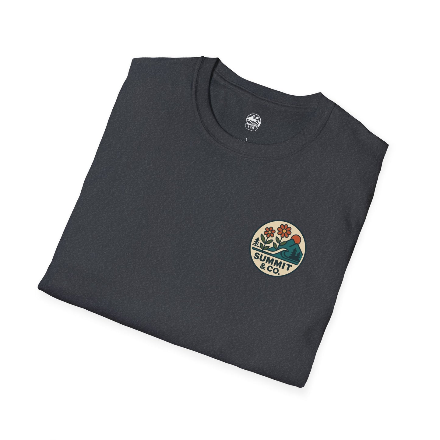 Summit&Co. Softstyle Tee-Circle Logo