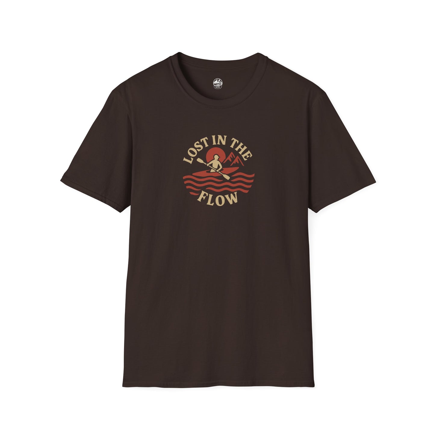 Summit&Co. Softstyle Tee-Lost In The Flow (w/Back Design)