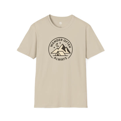 Summit&Co.  Softstyle Tee-Wander Often Always