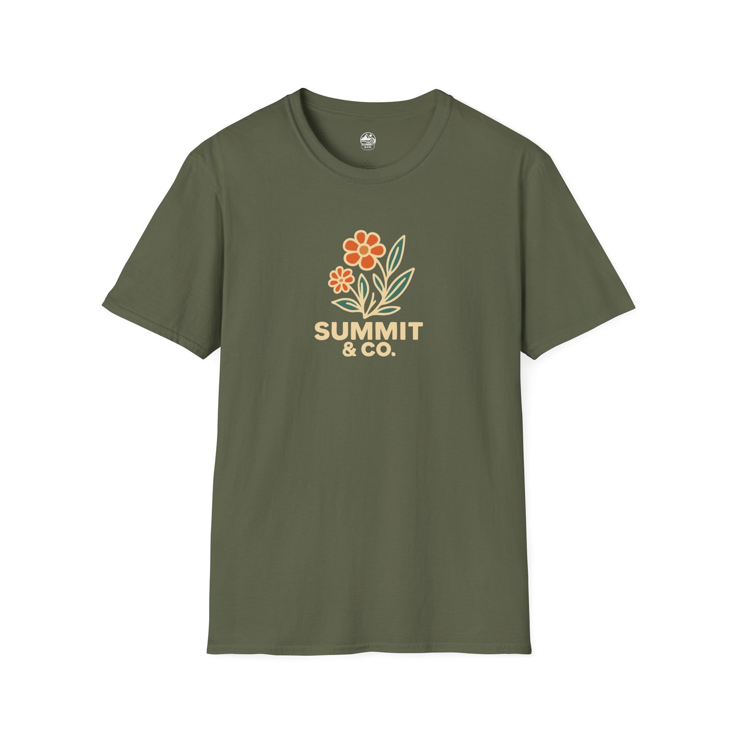 Summit&Co. Softstyle Floral Tee