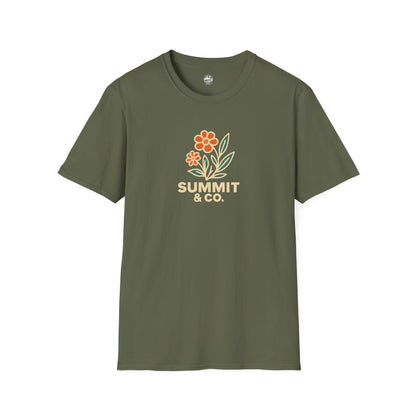 Summit&Co. Softstyle Floral Tee