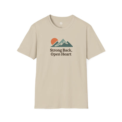 Summit&Co. Softsyle Tee-Strong Back Transparan
