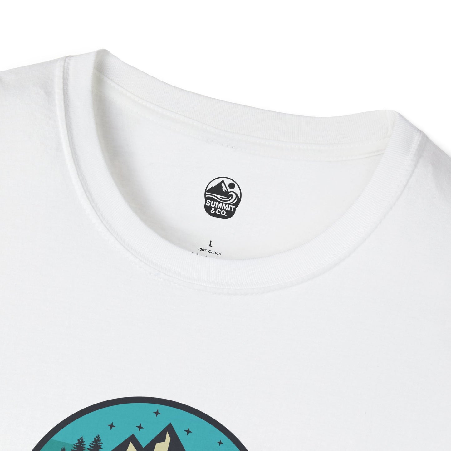 Summit & Co. Softstyle Tee-Vintage Logo