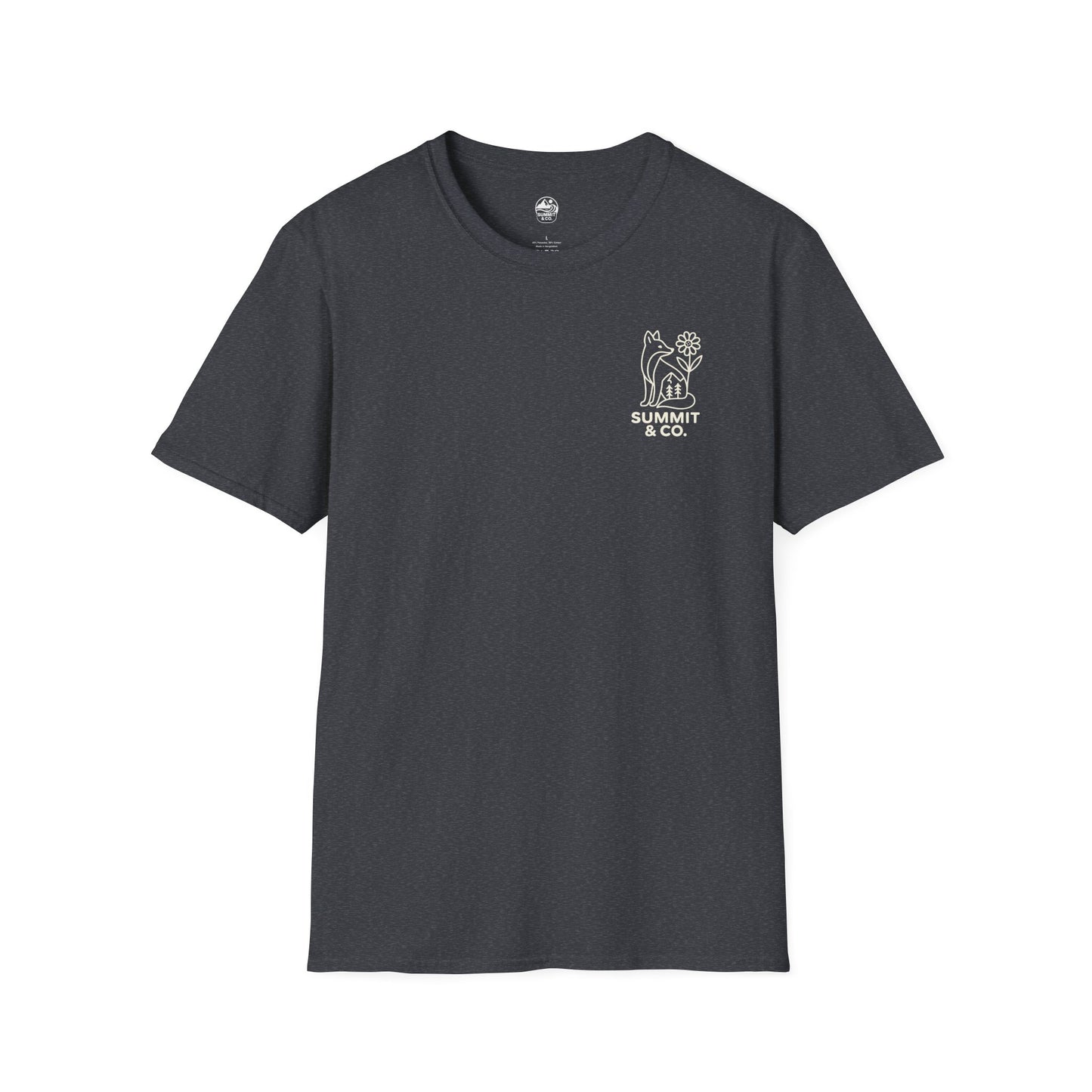 Summit&Co. Women's Softstyle Minimal Fox Tee
