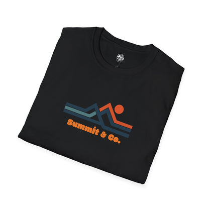 Summit&Co. Softsyle Tee-Abstract Lines