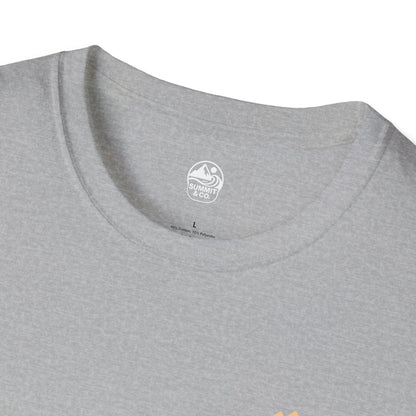 Summit&Co. Softstyle Tee-Mountain& Line