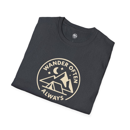 Summit&Co.  Softstyle Tee-Wander Often Always