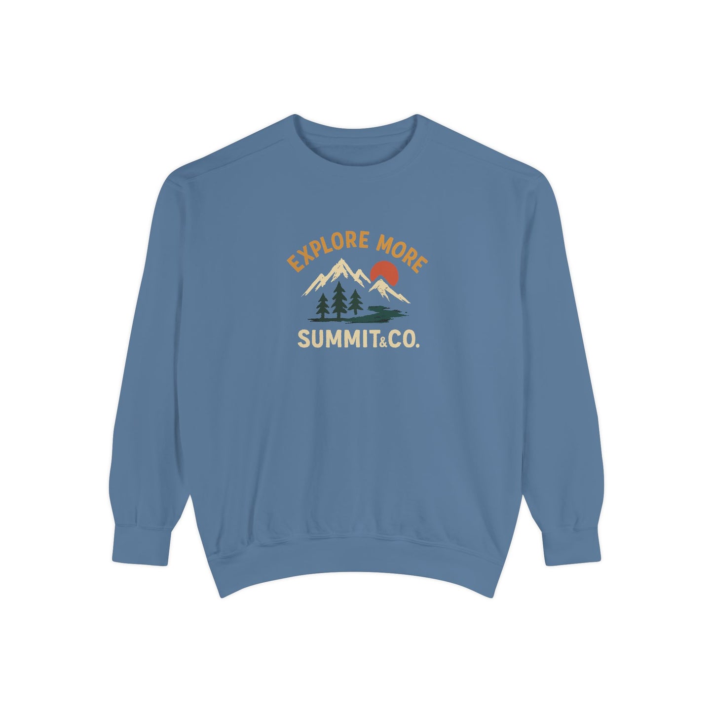 Unisex Garment-Dyed Explore More Sweatshirt