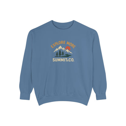 Women's Garment-Dyed Explore More Sweatshirt