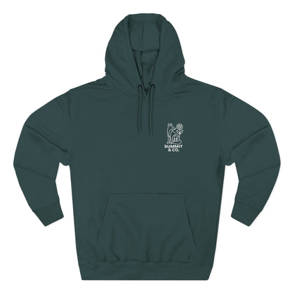 Summit&Co. Women's Embroidery Fox Hoodie