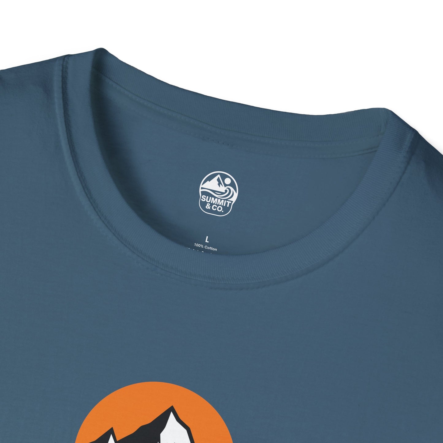Summit&Co. Softstyle Tee-Mountain& Sun
