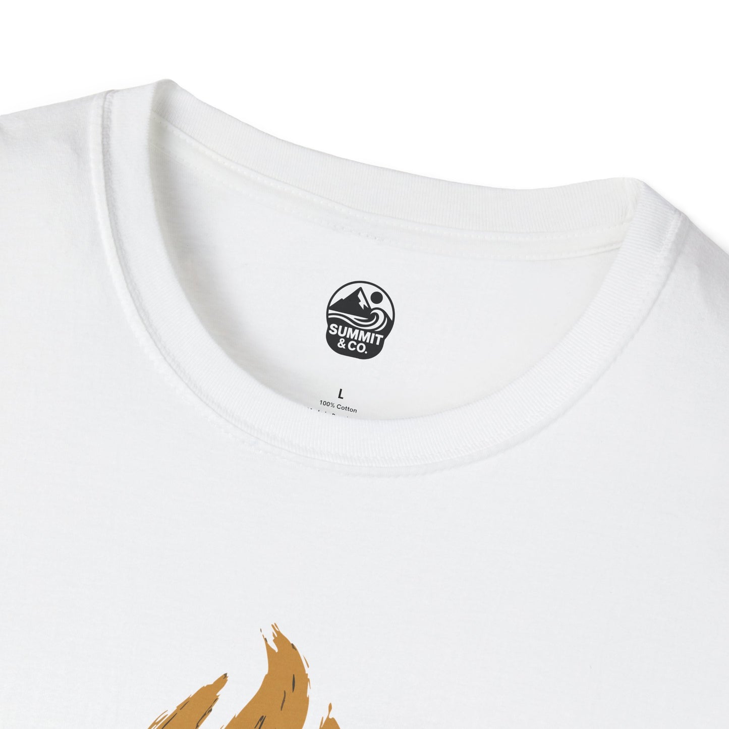 Summit&Co. Softstyle Tee- Brushed Fire