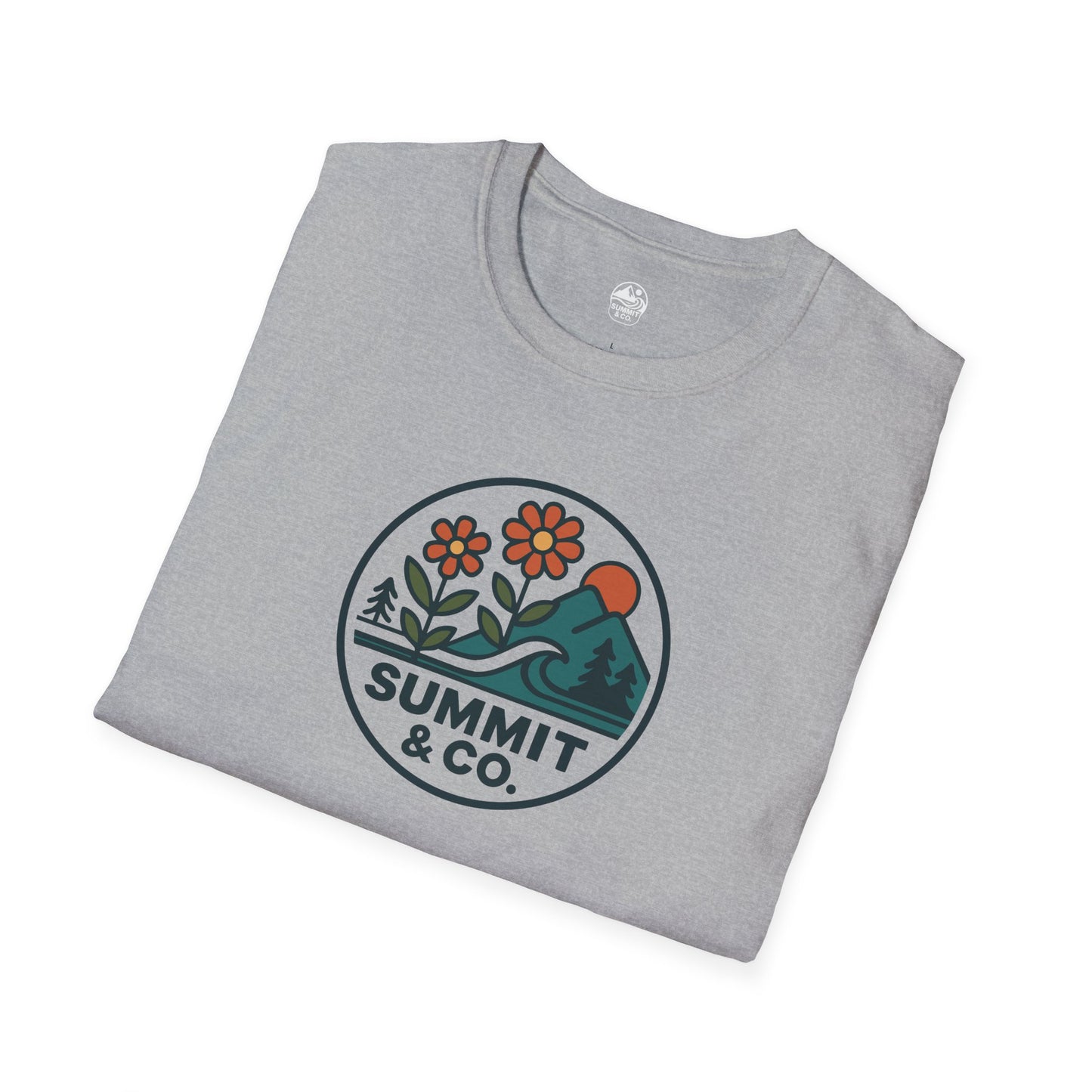Summit&Co. Softstyle Tee-Floral