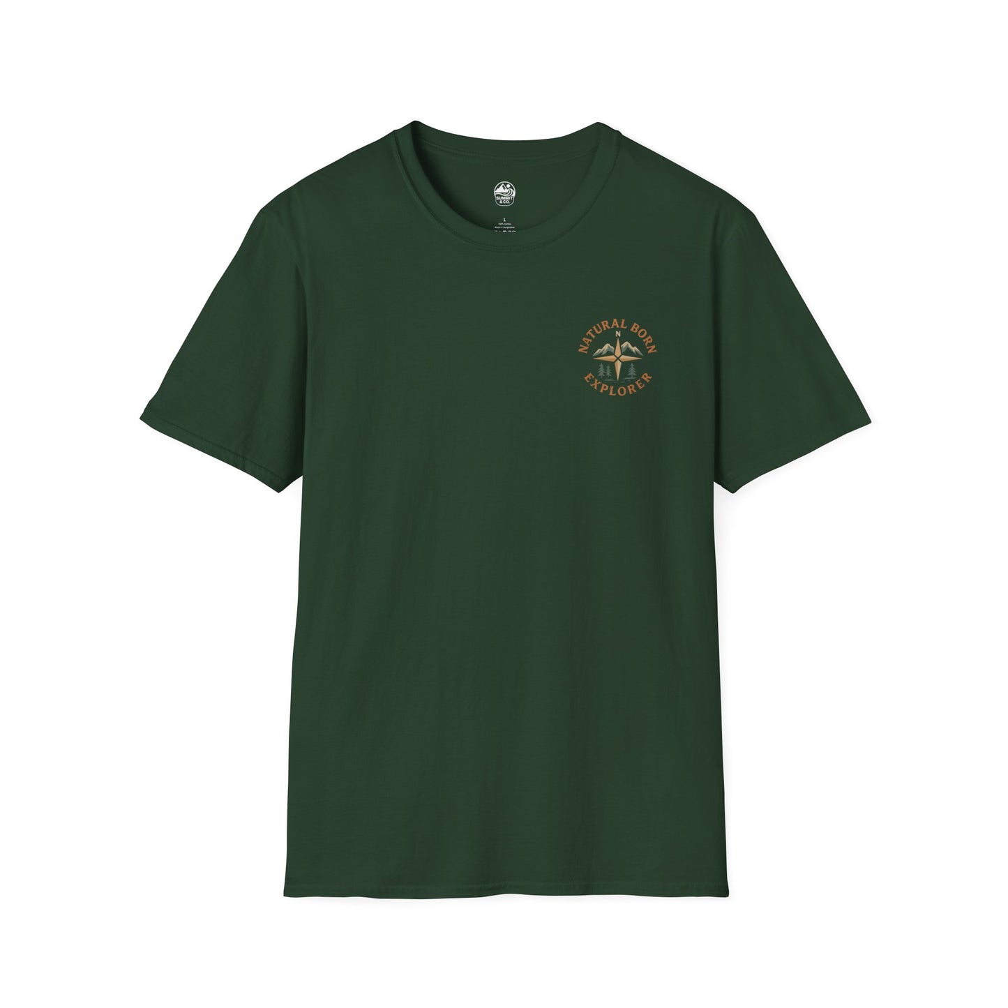 Summit&Co. Softstyle Tee-Natural Explorer