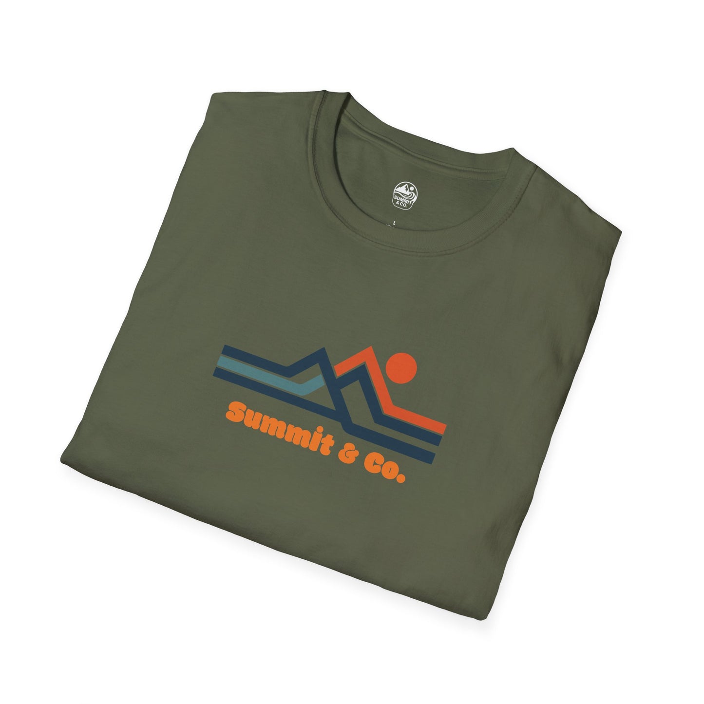 Summit&Co. Softsyle Tee-Abstract Lines