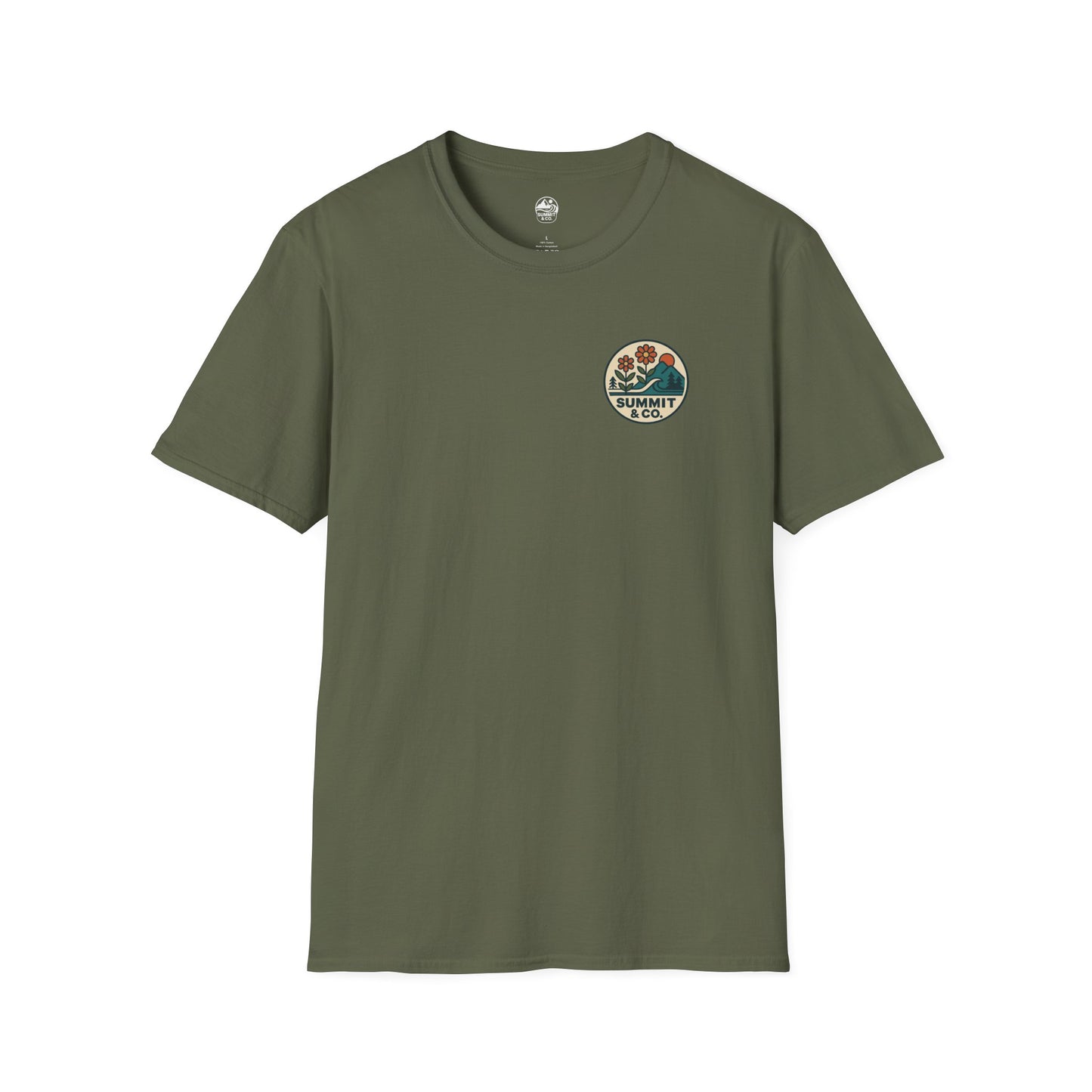 Summit&Co. Softstyle Tee-Circle Logo