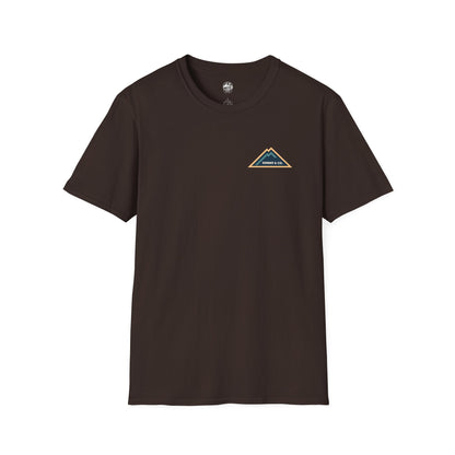 Summit&Co. Softstyle Tee-Mountain& Line